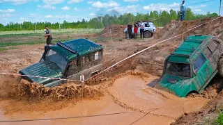 НИВЫ против УАЗОВ на спринте! До финиша доедет сильнейший