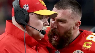 Travis Kelce's Outburst At Super Bowl Coach Is Beyond Unhinged