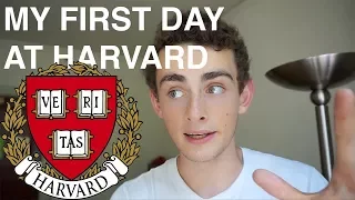 MY FIRST DAY AT HARVARD