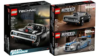 All LEGO FAST & FURIOUS Sets ever made Compilation/Collection Speed Build