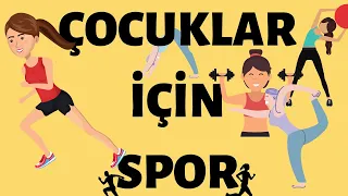 ÇOCUKLAR İÇİN GÜNLÜK SPOR HAREKETLERİ (3D ve Animasyon)