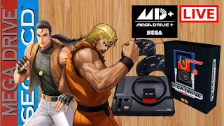 ART OF FIGHTING (MD+) Com Músicas do Neo Geo, no Mega Drive 1, ao VIVO