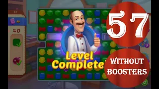 Homescapes Level 57 - [13 moves] [2022] [HD] solution of Level 57 Homescapes[No Boosters]