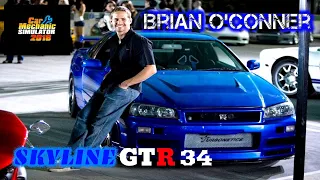 Car Mechanic Simulator 2018 : SKYLINE GTR 34 - Brian O'Conner