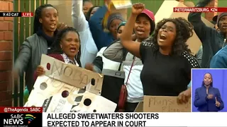 Community members protest ahead of court appearance of Samkelisiwe Tavern shooting suspects