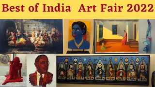 Best of India Art Fair 2022 || India art fair 2022 || Art exhibition