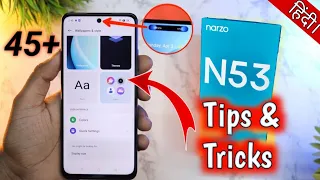Realme Narzo N53 Tips &Tricks | Top 45+ Amazing Features ⚡⚡