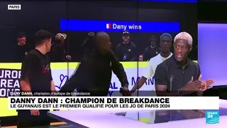 Dany Dann, champion de breakdance: "Avec les Jeux, le breaking vit un moment historique"