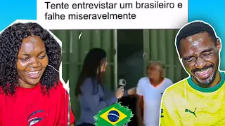 Aí o Brasileiro decide ir em um lugar chique..