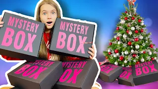 ПОДАРКИ НА НОВЫЙ ГОД от Мистери Бокс / Что круче ДЕД МОРОЗ или Mystery Box ? / НАША МАША