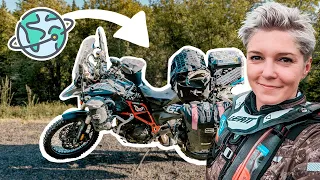 She Quit Her Job & Lives on her Motorcycle Solo Full Time