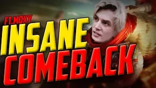 xQc - INSANE COMEBACK! LoL Ft.Moxy | xQcOW