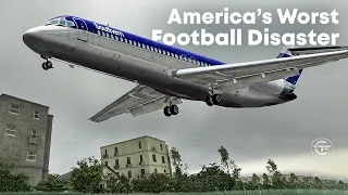 Crashing Just Before Landing in West Virginia | TWO Football Tragedies