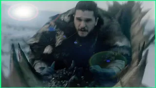 Jon Snow rides Dragon | Game of Thrones SEASON 8 episode 1 | jon snow reaction