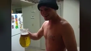 WORLDS FASTEST BEER CHUG!! ( 3 Beers 5 Seconds )