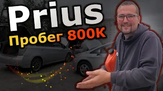 800 тысяч пробег у Prius 30! Три мотора поменял