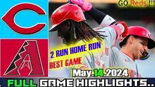 Reds vs D'Backs [FULL GAME HIGHLIGHTS] (05/14/24) | MLB Season 2024