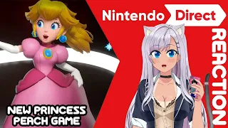 Nintendo Direct Trailer Reaction - Untitled Princess Peach Game