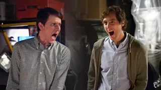 Richard and Jared Screaming Excited (Silicon Valley)