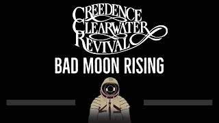 Creedence Clearwater Revival • Bad Moon Rising (CC) 🎤 [Karaoke] [Instrumental]