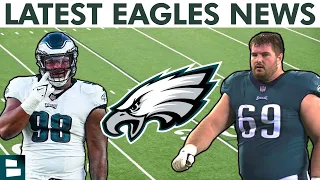 NEW Landon Dickerson Injury UPDATE + LATEST Eagles Rumors On Britain Covey & Jalen Carter