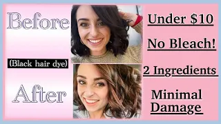 I removed hair dye at home in 1 hour!