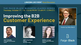 Improving the B2B Customer Experience