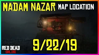 Red Dead Online - Madam Nazar Map Location 9/22/19 I September 22 RDR2