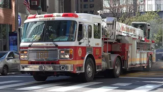 Philadelphia Fire Department Engine 43 & Ladder 9 Responding  ( FIRE ACADEMY SPARE)