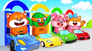 Car Garage Adventure 🚙 Run Away! Baby Car Song || Kids Songs  And Nursery Rhymes by Zee Zee