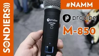 [NAMM 2018] PRODIPE M850 SYSTEME MICRO UHF MAIN ET BODY PACK