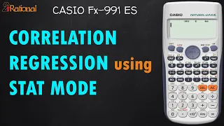 Solve Correlation and Regression | Scientific Calculator fx 991 es