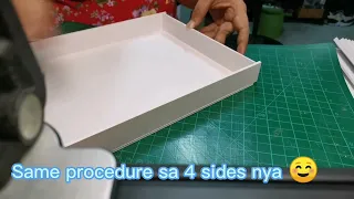 paano gumawa ng sintra board box type...