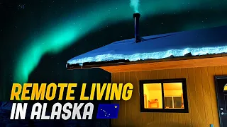 Remote Cabin Living in Alaska (what it's really like)