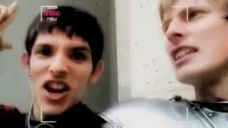 Bradley James & Colin Morgan ➜ WHAT DOES THE FOX SAY?!