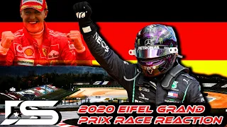 Lewis Hamilton EQUALS Michael Schumacher's RECORD! 2020 Eifel GP Race Reaction