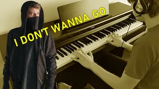 Alan Walker, Julie Bergan - I don't wanna go - Piano Cover