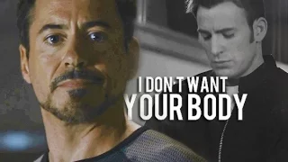 Tony & Steve | I don't want your body.