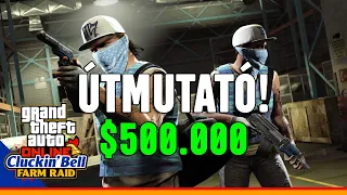 CLUCKIN' BELL RAID HEIST RÉSZLETES ÚTMUTATÓ! (SILENT & SOLO) | GTA Online