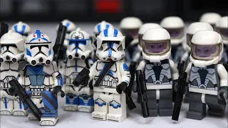 HUGE LEGO Star Wars 501st Clone Army Customs and Umbaran Minifigure Haul!