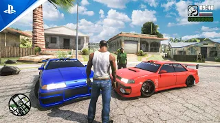 GTA San Andreas Remake: Gameplay DEMO 2023 - Unreal Engine 5 Concept made with GTA 5 PC Mods