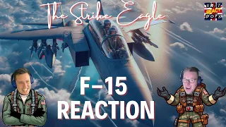 BRIT DADS REACT F15 Strike Eagle Plane FIRST TIME WATCHING