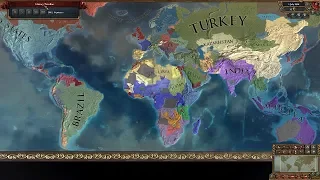 Europa Universalis 4 AI Timelapse - The Latest of the Longest Mod №3