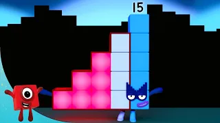 Numberblocks - Number 15, Tween Scenes | Learn to Count | Learning Blocks