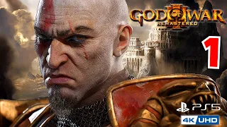 God of War 3 Remastered - Part 1 (PS5) | High-Definition Ultra Realistic Graphics [4K 60FPS]