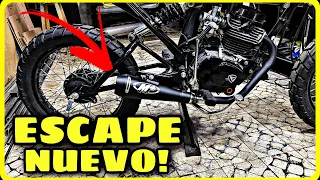 Instalando Escape M4 en la FT125! 😱 | Quedó Increíble! | 17WORKS🇲🇽