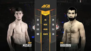 Адам Мусаев vs. Амир Вахобов | Adam Musaev vs. Amir Vakhobov | ACA YE 20