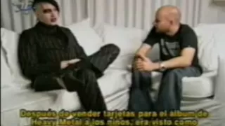 Marilyn Manson Entrevista Telehit Mexico 2004 Parte 1