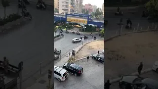 الجيش يمنع مسيرة دراجات نارية من التوجه نحو بيروت