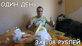 КАК ПРОЖИТЬ НА 108 РУБЛЕЙ ОДИН ДЕНЬ | БОМЖ МЕНЮ НА ЦЕЛЫЙ ДЕНЬ | БОМЖ ОБЕД В РОССИИ